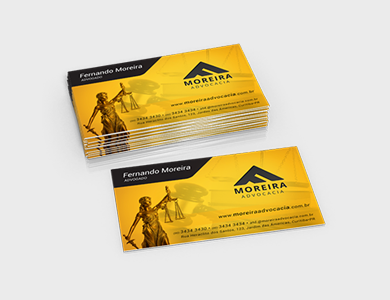 Cartão de Visita Supremo 300g Verniz Total Frente 9x5cm - 4x4 - 1000 unid